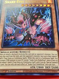 Snake-Eyes Diabellstar + Flamberge + Ash + Oak + Birch + KING ULCANIX | YuGiOh! - Image 4