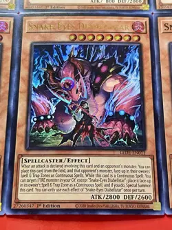 Snake-Eyes Diabellstar + Flamberge + Ash + Oak + Birch + KING ULCANIX | YuGiOh! - Image 5