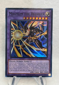 Yu-Gi-Oh Magnum the Reliever DUNE-EN036 Super Rare 1st Edition - Image 1