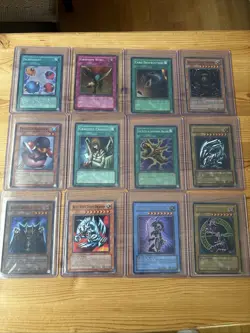 1996 Yu Gi Oh Holo Lot !! 12 Card lot !! Dark Magician Blue Eyes And MORE !! - Image 1