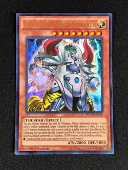 YUGIOH ZABORG THE MEGA MONARCH MP15-EN154 1ST ULTRA - Image 1