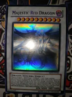 Majestic Red Dragon Ghost Rare NM ABPF-EN040 Unlimited - Image 3