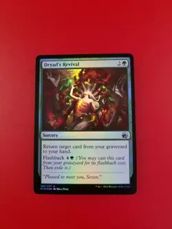 1x Dryad's Revival | FOIL | Innistrad Midnight Hunt | MTG Magic Cards - Image 3