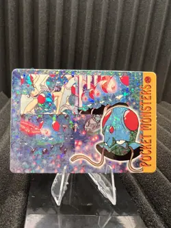 Vintage Pocket Monsters Vending Holo Prism - Bandai Nintendo 1999 Pokemon Card - Image 1
