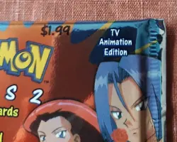 Topps Pokemon Series 2 -8 Trading Cards Including 1 Foil Card Factory Sealed - Image 4