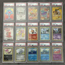 Pokemon - 50 PSA Graded Cards - Various Grades - Pokemon TCG - Image 2