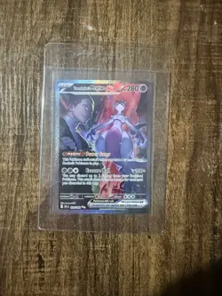 Pokemon TCG Destined Rivals Team Rockets Mewtwo EX Card 231/182 Pack Fresh/Mint - Image 1