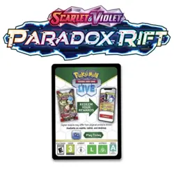 5x POKEMON PARADOX RIFT TCG LIVE CODE CARDS - DIGITAL DELIVERY VIA EBAY MSG - Image 1