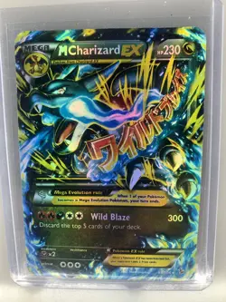 Pokemon TCG Mega M Charizard EX Flashfire Holo Ultra Rare Card 69/106 XY - Image 1