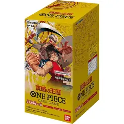 Bandai One Piece Card Game Kingdom of Plots OP-04 Booster Box TCG Japan 24 Packs - Image 1