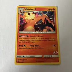 Charizard Battle Academy 3/70 Series, VGC Condition Pokemon TGG Card Sleeved (1) - Image 1