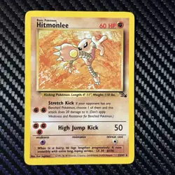 Hitmonlee 22/62 Pokemon TCG Pokemon Card (MYREF#4) - Image 1