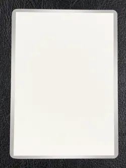 Pokemon TCG - Blank Filler Card - Grey Silver Border - Discard Error Misprint - Image 1