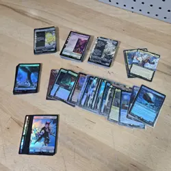 Final Fantasy Magic The Gathering 186 Card Lot *138 FOILS* M, R, C, UC, L, T - Image 1