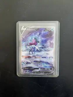 Pokemon Suicune v Crown Zenith Galarian Gallery Holo Ultra Rare Card GG38/GG70 - Image 1