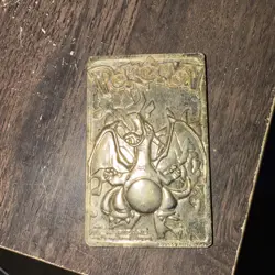 1999 Burger King Pokemon Charizard Nintendo 23K Gold Plated Trading Card - Image 1