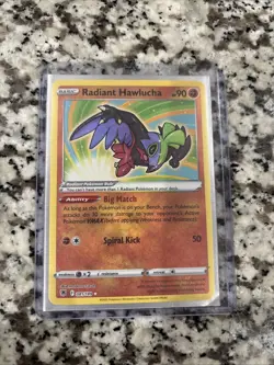 Pokemon TCG Radiant 4 Card Set Alakazam, Jirachi, Eternatus, Hawlucha-SIT RR NM - Image 3
