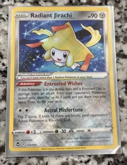 Pokemon TCG Radiant 4 Card Set Alakazam, Jirachi, Eternatus, Hawlucha-SIT RR NM - Image 5