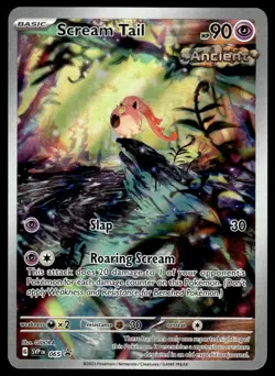 Pokemon TCG SV: Scarlet & Violet Promo Cards #065 Scream Tail NM - Image 1