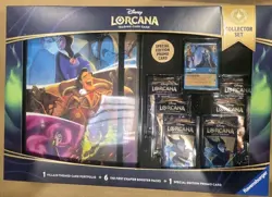 Disney Lorcana First Chapter Collector Set Bundle Box New 6 Packs 1 Promo Card - Image 1