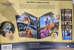 Disney Lorcana First Chapter Collector Set Bundle Box New 6 Packs 1 Promo Card - Image 2