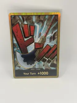 One Piece DON!! Card (Whitebeard) (Gold) (/62) Premium Booster NM FOIL - Image 1