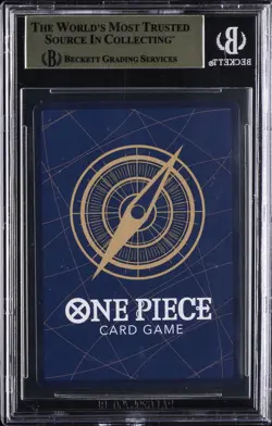 2025 ONE PIECE CARD GAME A FIST OF DIVINE SPEED MANGA ART MONKEY D. LUFFY BGS 10 - Image 2