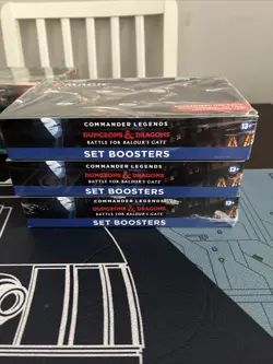 Magic: The Gathering Commander Legends: Battle for Baldur’s Gate Set Booster Box - Image 1