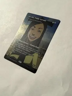 Sakashima of a Thousand Faces (Joo Dee) FOIL Mythic (TLE 0018) MTG Avatar 2025 - Image 2