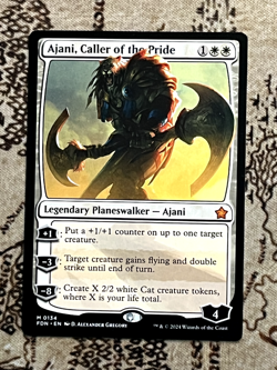 Ajani, Caller of the Pride - Foundations - 134 - #Near Mint Magic the Gathering - Image 1
