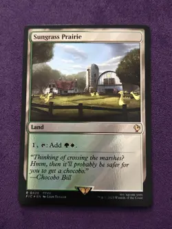 Sungrass Prairie Surge Foil - FIC 0428 NM - MTG Magic Final Fantasy - Image 1