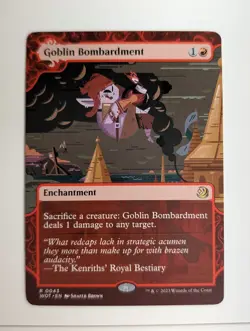 MTG - Goblin Bombardment - WOT - R - 43 - Image 1