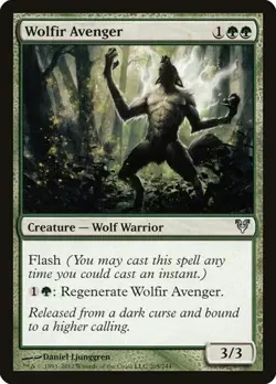 1x Wolfir Avenger NM Eng MTG - Avacyn Restored - Image 1