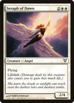 1x Seraph of Dawn NM Eng MTG - Avacyn Restored - Image 1