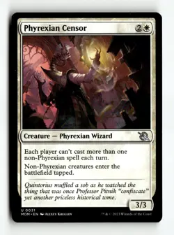 MTG | Phyrexian Censor | MOM | Regular | LP | English | Playset (x4) - Image 1