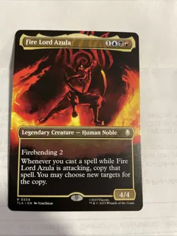 Fire Lord Azula (0334) (Borderless) Avatar: The Last Airbender Regular - Image 1