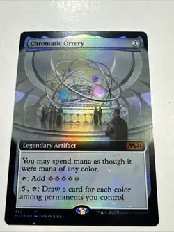 MTG, Chromatic Orrery FOIL (Extended Art) 382 LP Core Set 2021 Foil - Image 2
