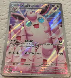 Pokemon TCG: Wigglytuff (Illus. Rare) - 105/94 - ME02: Phantasmal Flames - NM - Image 1