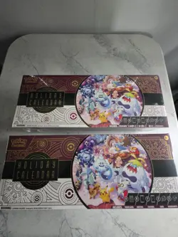Pokemon TCG - 2025 Holiday Advent Calendar - Factory Sealed Set of 2 boxes. - Image 1
