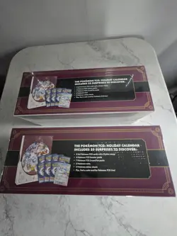 Pokemon TCG - 2025 Holiday Advent Calendar - Factory Sealed Set of 2 boxes. - Image 2