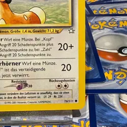 Damhirplex (NG 76) - Neo Genesis - 76/111 - Pokemon TCG - First Edition - Image 5