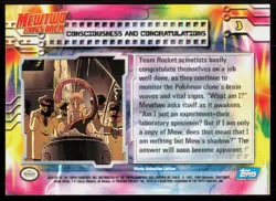 1999 Topps Blue Logo Silver Foil 1st Printing Consciousness and Congratulations - Image 2