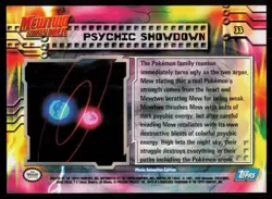 1999 Topps Pokemon Movie Edition Psychic Showdown #33 - Image 2