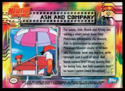 1999 Topps Pokemon Movie Edition Ash and Company #9 - Image 2