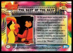 1999 Topps Pokemon Movie Edition The Best of the Best #20 - Image 2