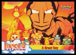 1999 Topps Pokemon Pikachus Vacation A Great Day #58 - Image 1