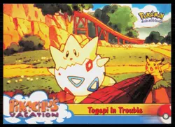 1999 Topps Pokemon Pikachus Vacation Togepi in Trouble #45 - Image 1