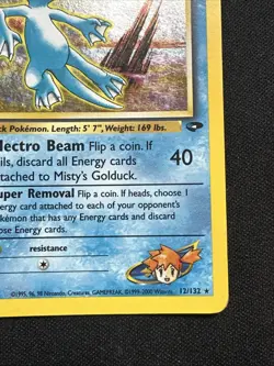 Misty's Golduck - 12/132 - Gym Challenge Holo - DMG / HP English Pokemon - Image 4