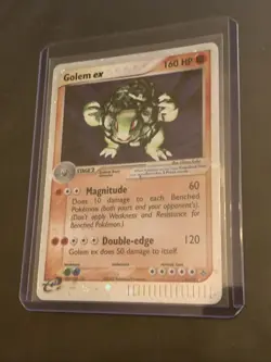 Pokemon TCG - Golem ex - 91/97 - Holo Ultra Rare - Dragon Expansion Set - LP - Image 3