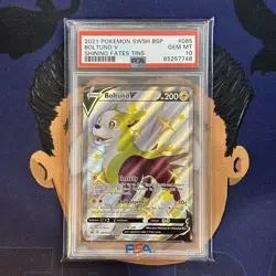 ??PSA 10 GEM MINT 2021 Pokemon Shining Fates Tins BOLTUND V #085 Promo - Image 2